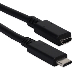0.5-Meter USB-C to USB-C 3.2 Gen 2 10Gbps 100-Watts Sync & Power Extension Cable CC2230AX-05M 037229229875 Black microcenter Chesrown Pending, USB-C, USB C, USB-C Extension Cable, USB C Extension Cable 0.5-Meter, 0.5Meter, 0.5M, 1.6ft
