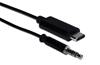 6ft USB-C Male to 3.5mm Male Audio Active Adapter Cable CC2237-06 037229229172 Black microcenter 906313, USB-C, USB C
