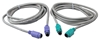 6ft PS/2 Male to Female Keyboard & Mouse Extension Cable with Color-coded Connectors CC321-06KM 037229821109