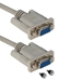6ft DB9 Female to Female Fully-Wired Cable for Parallel or Serial Applications with Interchangeable Mounting - CC328-06N