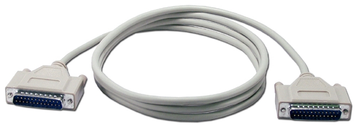 10ft DB25 Male to Male RS232 Serial Cable CC378-10 037229378108