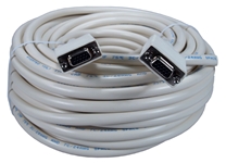75ft Premium VGA HD15 Female to Female Tri-Shield Plenum Cable CC387P-75 037229421323 Cable, Straight Thru - Plenum, VGA/SVGA Video, Premium, HD15F/F, Triple Shielded, 75ft CC387P75 CC387P-075  cables feet foot   2688