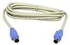 6ft Mini6 Male to Male PS/2 Keyboard Cable with Purple Connectors CC389-06KS 037229389098 Cable, Straight Thru, Keyboard wth Color-Code Connector (Purple) - Straight Type, PS/2, Mini6M/M, 6ft, 26AWG CC389-06S   257824  CC38906KS CC389-06KS  cables feet foot   2742  microcenter Edward Matthews Approved