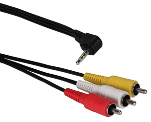 6ft 3.5mm to Composite Video and Stereo Audio Camcorder Cable RCA3AV-06 037229399158 Cable, Triple-RCA Composite Audio & Video Cable with Color-coded Connectors, 3RCA M/M, 6ft 167890  RCA3AV06 RCA3AV-06  cables feet foot   3712  microcenter Edward Matthews Approved