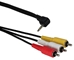 6ft 3.5mm to Composite Video and Stereo Audio Camcorder Cable - CC399AV-06