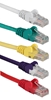 5-Pack 7ft 350MHz CAT5e/Ethernet Flexible Snagless Multi-Color Patch Cords CC5-07RP 037229710823