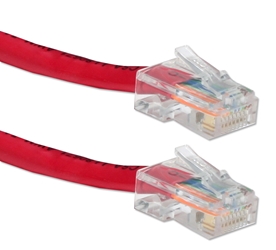 7ft 350MHz CAT5e Flexible Red Patch Cord CC712E-07RD 037229716337 Cable, CAT5E Ethernet RJ45 Category 5E 350MHz Flexible/Stranded, Network Hub/DSL/CableModem/LAN Patch Cord, Assembled, Red, 7ft CC712E07RD CC712E-007RD  cables feet foot  