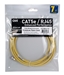7ft 350MHz CAT5e Crossover Yellow Patch Cord - CC712EX-07YW