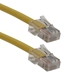 25ft 350MHz CAT5e Crossover Yellow Patch Cord - CC712EX-25YW