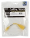 0.5ft CAT5e RJ45 Crossover PortSaver Yellow Patch Cord - CC712XMF-0.5L