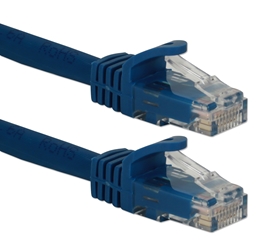 14ft CAT6A 10Gigabit Ethernet Blue Patch Cord CC715A-14BL 037229717129