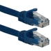 50ft CAT6A 10Gigabit Ethernet Blue Patch Cord - CC715A-50BL