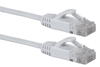 25ft Flat CAT6 Gigabit Flexible Molded White Patch Cord CC715F-25WH 037229713589 Cable, Flat CAT6 Gigabit RJ45 Category 6 Stranded, LAN Patch Cord with Snagless/Molded Boots, White, 25ft 639825  CC715F25WH CC715F-25WH  cables feet foot microcenter  