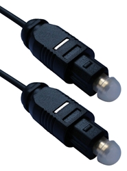 25ft Toslink Digital/SPDIF Optical UltraThin Audio Cable FCT-25 037229488692 Toslink Digital/SPDIF Optical Audio Fiber Cable, Multi-channel Surround Sound, 25ft FCT25 FCT-25