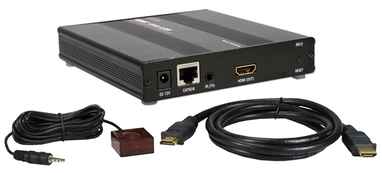 400-Meter FullHD HDMI/HDCP 720p/1080p Over LAN Extender Kit HDE-R 037229007923 HDMI v1.3 over CAT5e/CAT6/LAN/Ethernet 100M Extender, HDE-K RX receiver add-on module PB900  DE6059 HDER HDE-R      1982 IMCE