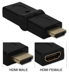 HDMI 720p/1080p HDTV Male to Female PortSaver Swivel Adaptor HDGS-MF 037229492200 HDMI Up/Down Swivel Adaptor/PortSaver, 90Degree Angle, HDMI M/F HDMIGS-MF   371286 VN6252 HDGSMF HDGS-MF adapters adaptors     3434 IMCE microcenter Edward Matthews Approved