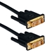 8-Meter DVI Male to Male HDTV/Digital Flat Panel Gold Video Cable - HSDVIG-8MC