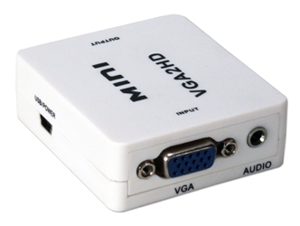 VGA Video & Stereo Audio to HDMI Digital Converter HVGA-AS 037229007657 PC VGA/SXGA Video with RCA Stereo Audio to HDTV/HDMI Digital Up-Converter HCV0101  Y68293 HVGAAS HVGA-AS      3483 IMCE