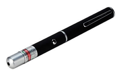 Green-Laser with Black Heavy-Duty Casing Laser Pointer LASER3-BK 037229316117