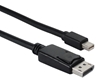 1-Meter Mini DisplayPort to DisplayPort UltraHD 4K Black Cable MDPDP-1MBK 037229003208 1-meter, 1meter, 1m, 3.3ft