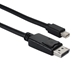 1-Meter Mini DisplayPort to DisplayPort UltraHD 4K Black Cable - MDPDP-1MBK