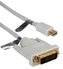 6ft Mini DisplayPort to DVI Digital Video Cable MDPDVI-06 037229009491 Cable, Mini-DisplayPort v1.1 Compliant, Convert Mini-DisplayPort Audio/Video into DVI Video, DP Male to DVI-D Male, 6ft 10DP-MDPDVI-06  YW3116 MDPDVI06 MDPDVI-06  cables feet foot   3588 IMCE microcenter David Chesrown Pending