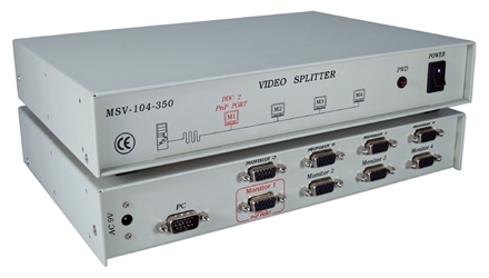 350MHz 8Port VGA Video Splitter/Distribution Amplifier MSV608P3 037229006216
