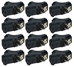 12-Pack 3-Outlets Space-Saver Grounded Power Outlet Splitter - PA-3P-12PK