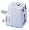 Premium World Power Travel Adaptor Kit with Surge Protection and 1Amp USB Charger PA-C2 037229334128 3-in-1 Global/World Power Travel Power Adaptor with USB Wall Charger for US, UK, Europe, Asia and more WP-300A 243956 KV7012 PAC2 PA-C2 adapters adaptors     3973 IMCE microcenter Nick Sciarini Approved