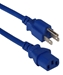 10ft 18AWG Computer Power Cord - PC-10W1-01210-BU-CMT
