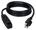 3-Pack 3-Outlet 3-Prong 10ft Power Extension Cord - PC3PX-10-3PK