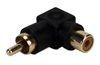 RCA Male to Female 90 Degree Adaptor RCA1V-MFR 037229401141 Adaptor, PortSaver/Dongle/Coupler, RCA Right Angle Coupler for composite video or stereo applications, RCA M/F RCA1V-MFRB  JR0524 140871 TW8128 RCA1VMFR RCA1V-MFR adapters adaptors     3699 IMCE microcenter Edward Matthews Approved
