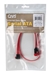 Premium 0.5-Meter SATA 6Gbps Down-Angle Internal Flat Data Cable with Latch - SATA3-05M
