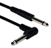 10ft 1/4 Male to Right-Angle Male Audio Cable - TSRA-10