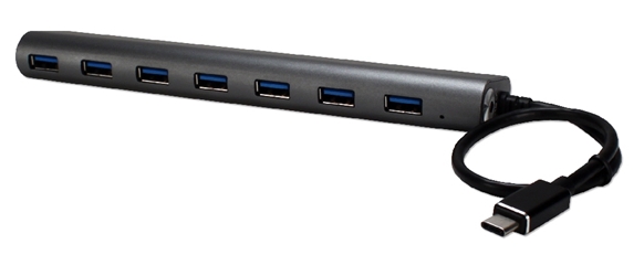 7-Port USB-C to USB 3.0 5Gbps Super-Speed Active BarHub UH3C-7