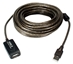 16ft USB 2.0 480Mbps Active Extension Cable and Extends up to 80ft - USB2-RPTRMC