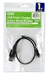 1ft Micro-USB Sync & 2.1Amp Charger Cable for Smartphones & Tablets - USB2P-01