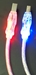 6ft Lighted USB 2.0 Cables with Red and Blue LEDs - USB2V-06RB