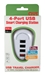 4-Port 2.5Amp USB Universal AC Charger with Folding Power Plug - USBAC-4P