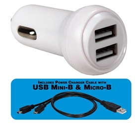 2-Port 2.4Amp USB Car Charger Kit for Smartphone/Tables/GPS & MP3 Player USBCC-K1 037229334159 USB Power Y Charger Cable Kit, 2.4Amp Dual-Port Charger for GPS, MP3 player & smart phone including Apple iPod/iPhone/iPad2 USBCC-2P   336834 QZ4936 USBCCK1 USBCC-K1  cables    3888 IMCE microcenter David Chesrown Approved