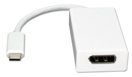 USB-C / Thunderbolt 3 to DisplayPort UltraHD 4K/60Hz Video Converter USBCDP-MF 037229230741 White microcenter 474993 Matthews Pending, USB-C to DisplayPort, USB C to DisplayPort, USBC to DisplayPort, DisplayPort to USB-C, DisplayPort to USB C, DisplayPort to USBC