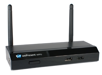 WePresent WiPG-1000 VGA/HDMI 1080p Wireless Presentation System for Projector/HDTV with Large Touch Screen Support VW-4PHS 037229007039 TAA Compliant