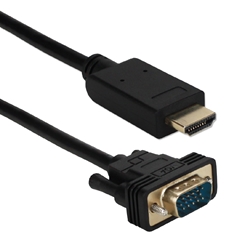 3ft HDMI to VGA Video Converter Cable XHDV-03 037229001921
