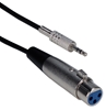 10ft XLR Female to 3.5mm Male Audio Cable XLRSF-10 037229402643